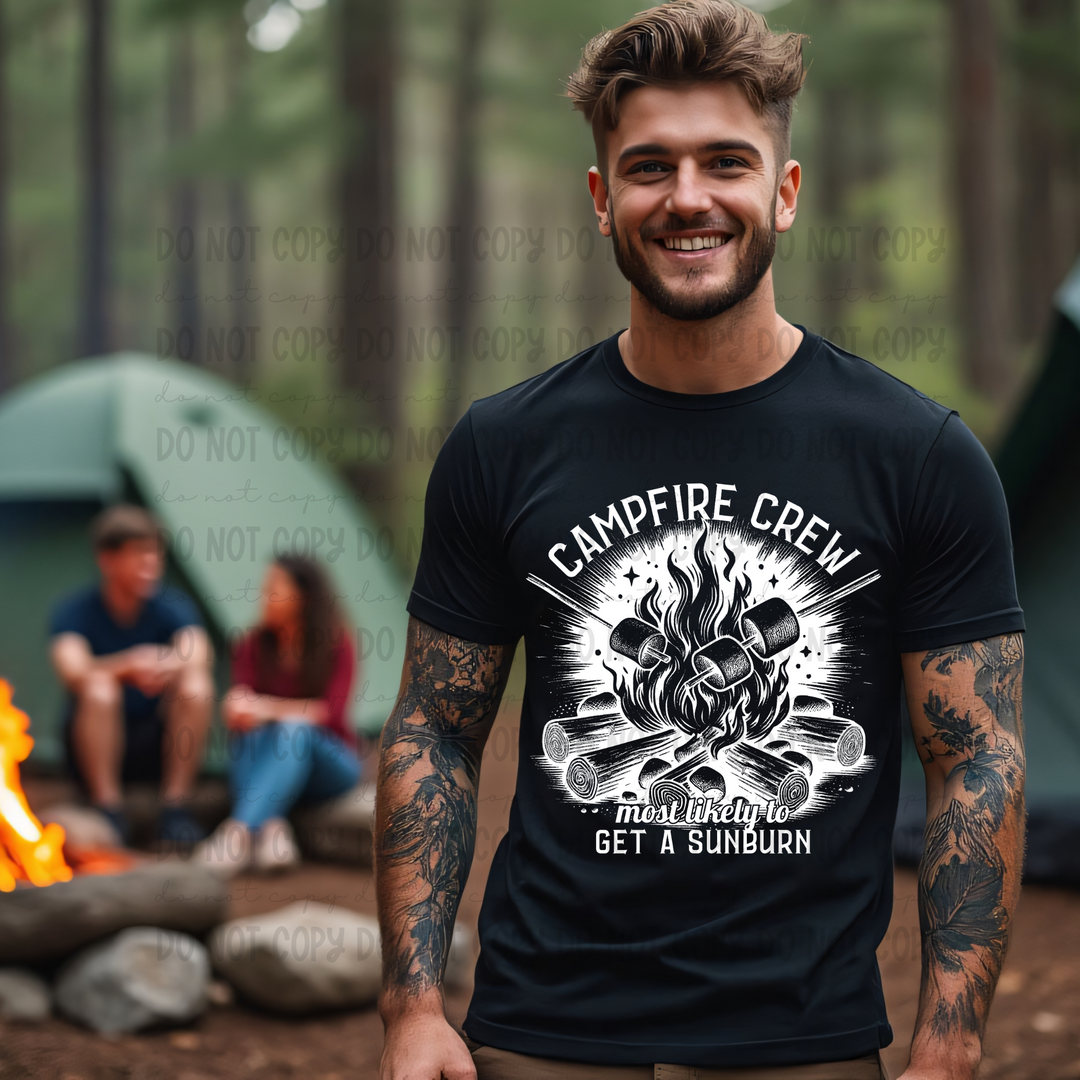 Camp Fire Crew (Sunburn) DTF Print
