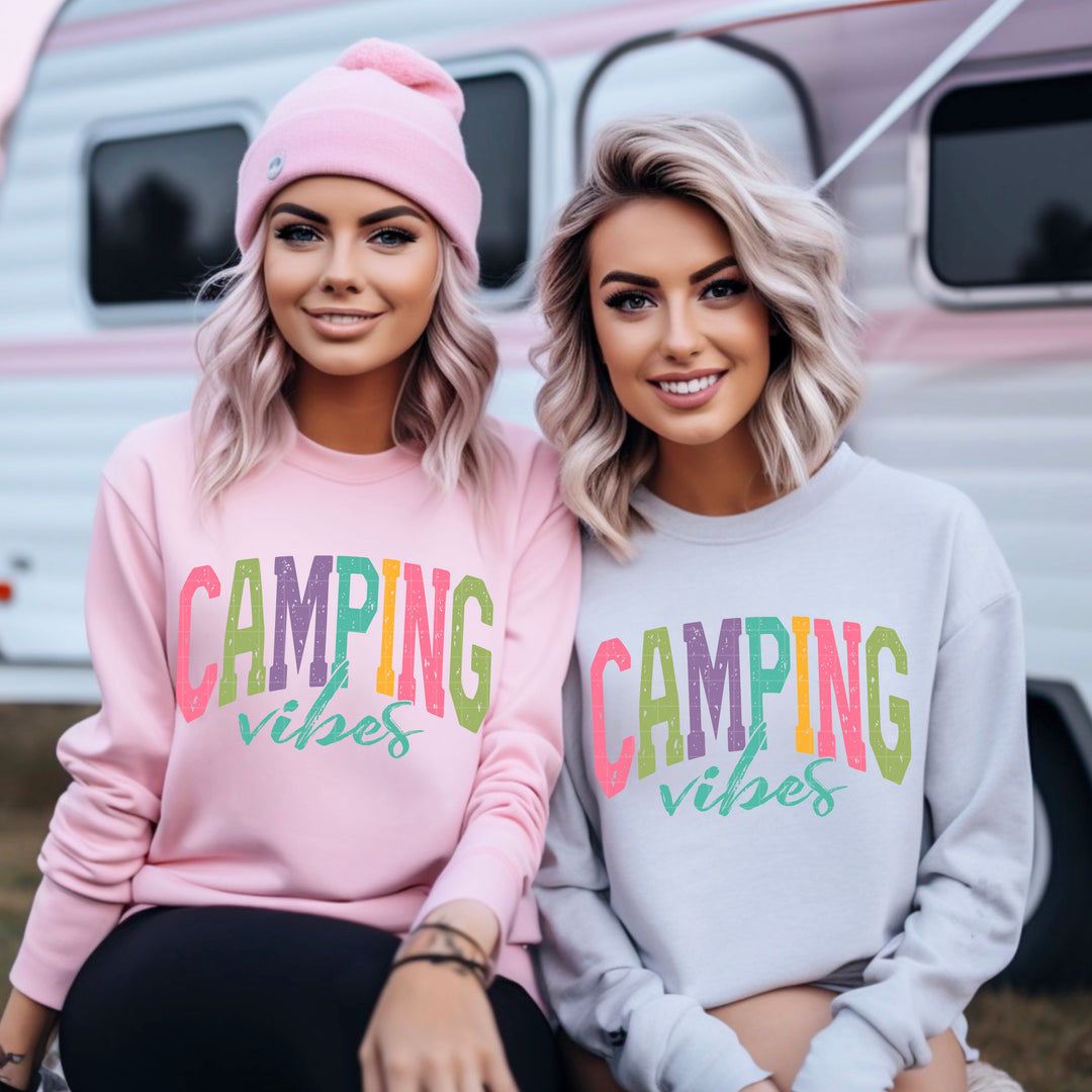 Camping Vibes DTF Print