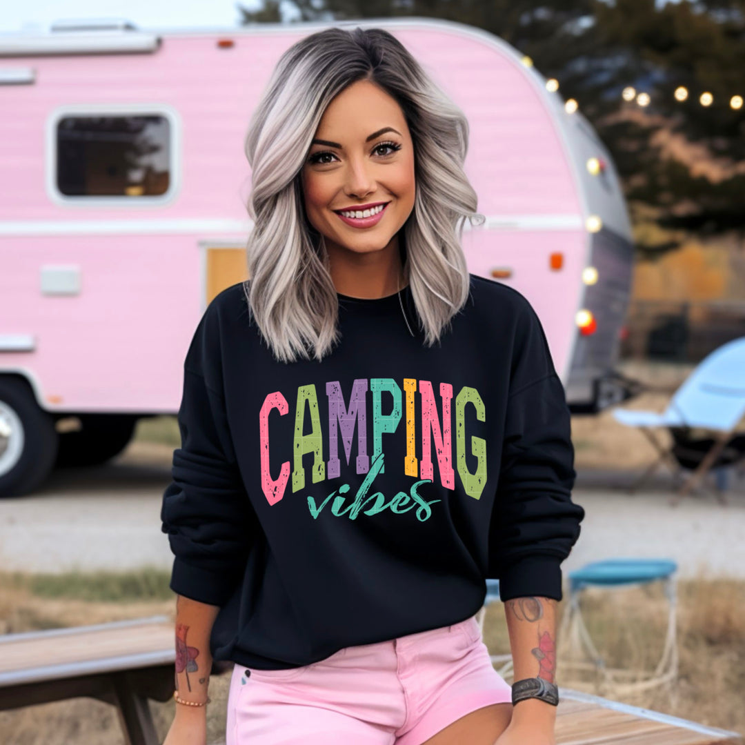 Camping Vibes DTF Print