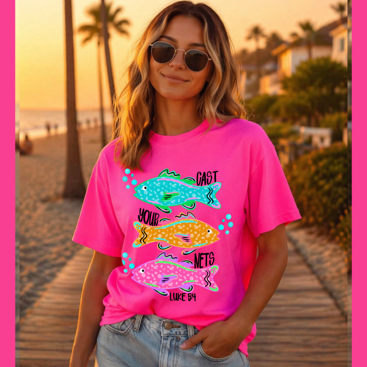 Cast Your Nets DTF Print
