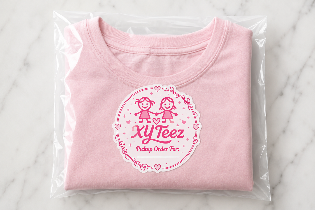 XY Teez Sticker Sheet