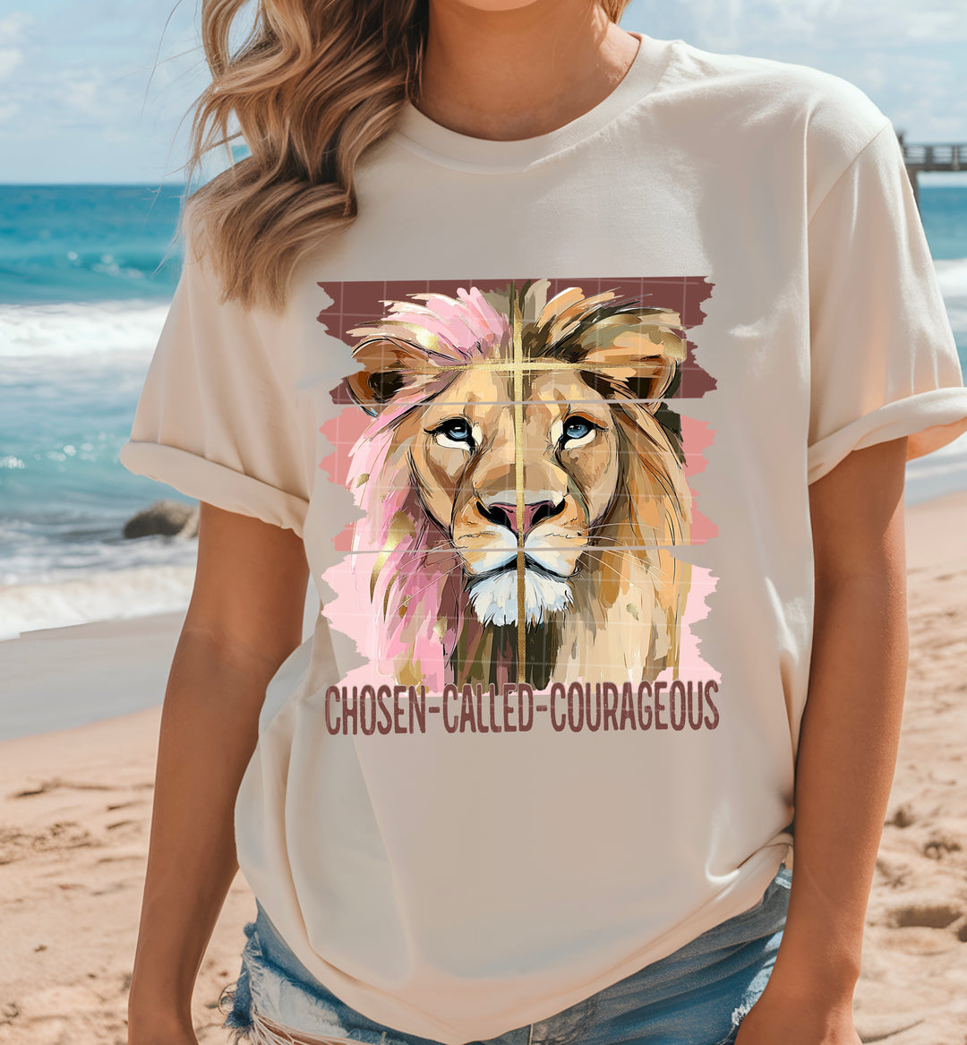 Chosen Called Courageous DTF Print