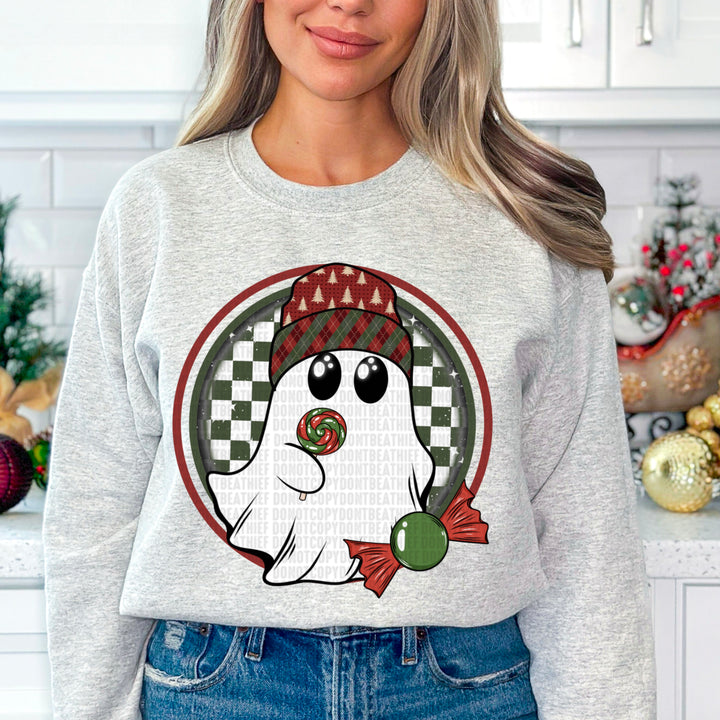 Christmas Ghost DTF Print