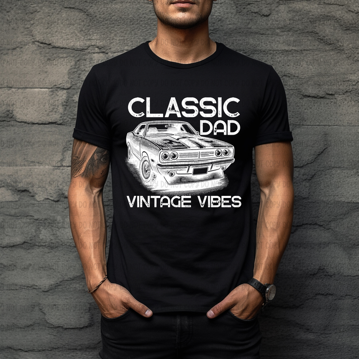 Classic Dad DTF Print