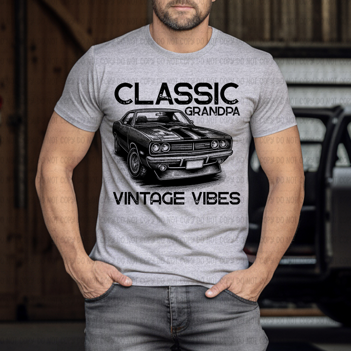Classic Grandpa DTF Print