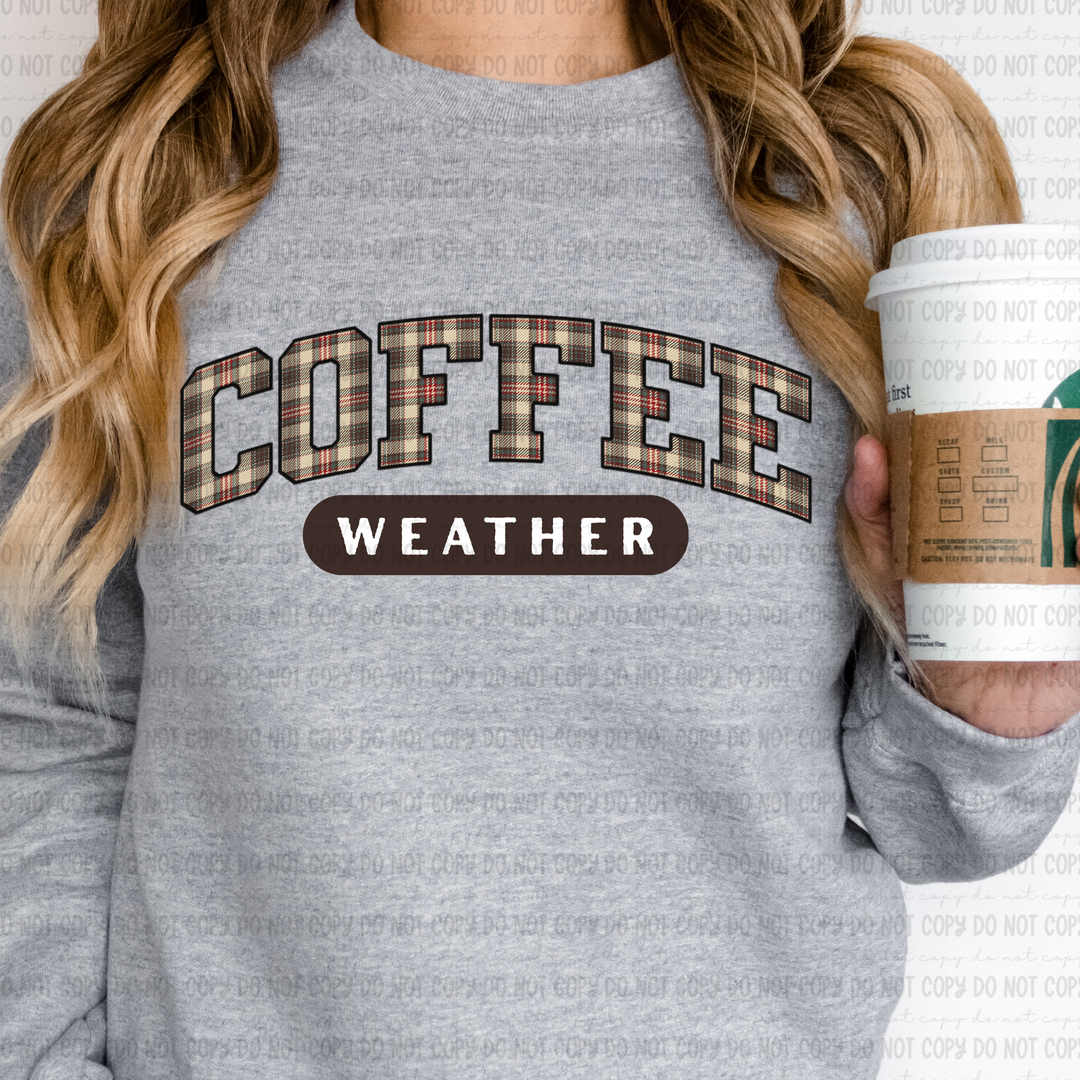 Coffee Weather DTF Print