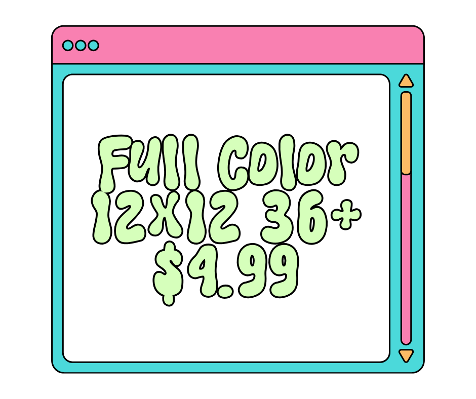 Custom Traditional Screens - (36+) Full Color up to size 12x12