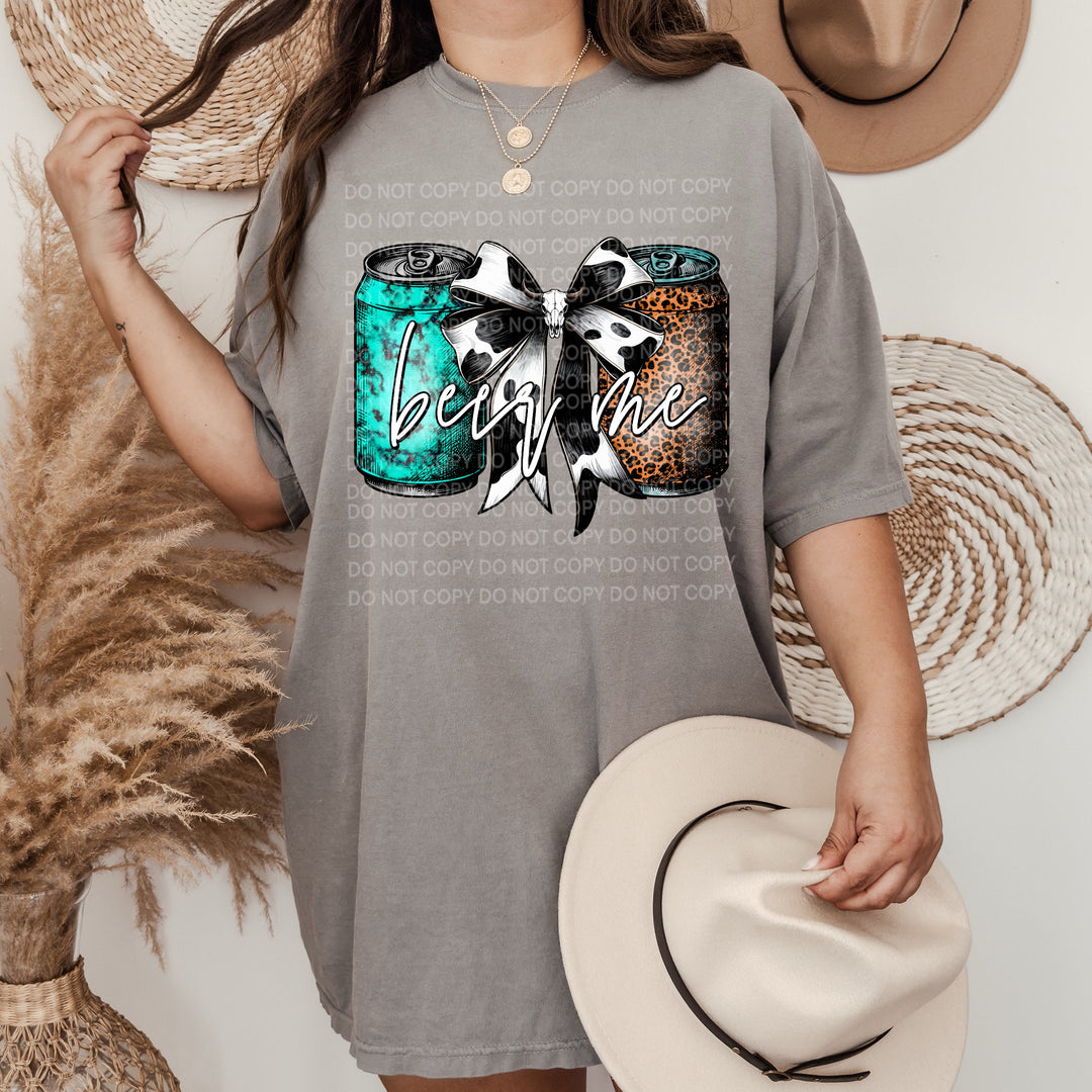 Beer Me DTF Print