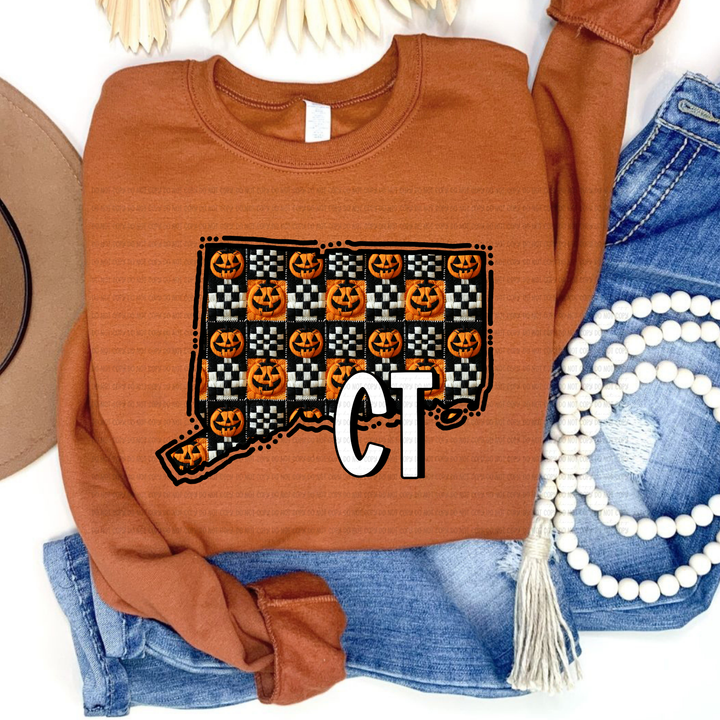 Halloween States DTF Print