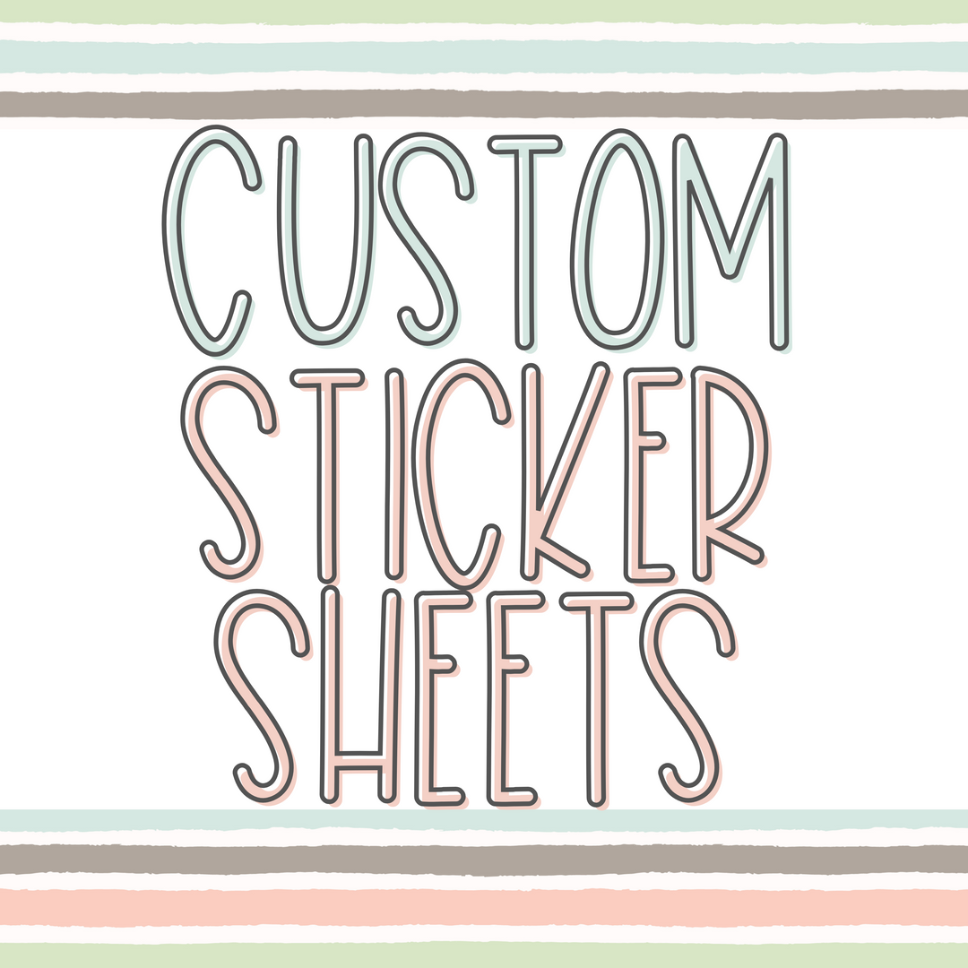 Custom Sticker Sheets