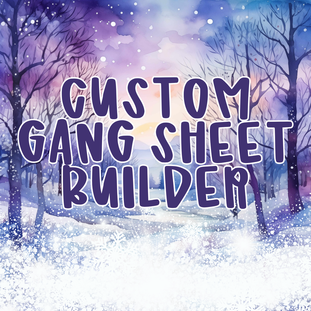 Custom DTF and Gang Sheets - DTF Print up to 22”x120”