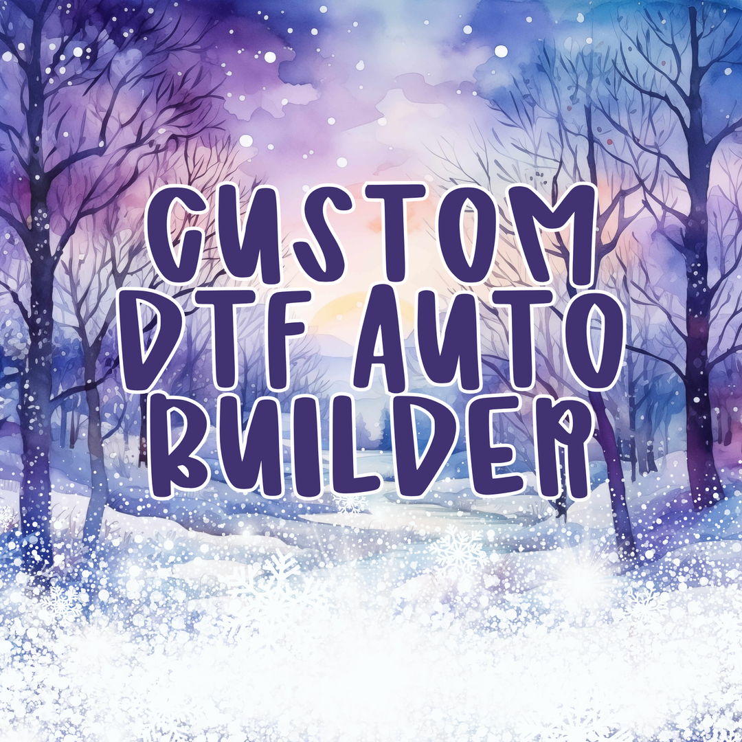 AUTO BUILDER: Auto Nesting Custom DTF and Gang Sheet Builder - DTF Print up to 22”x120”