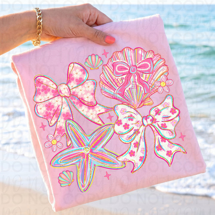 Coquette Beach DTF Print