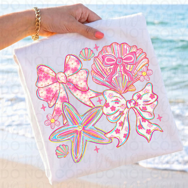Coquette Beach DTF Print