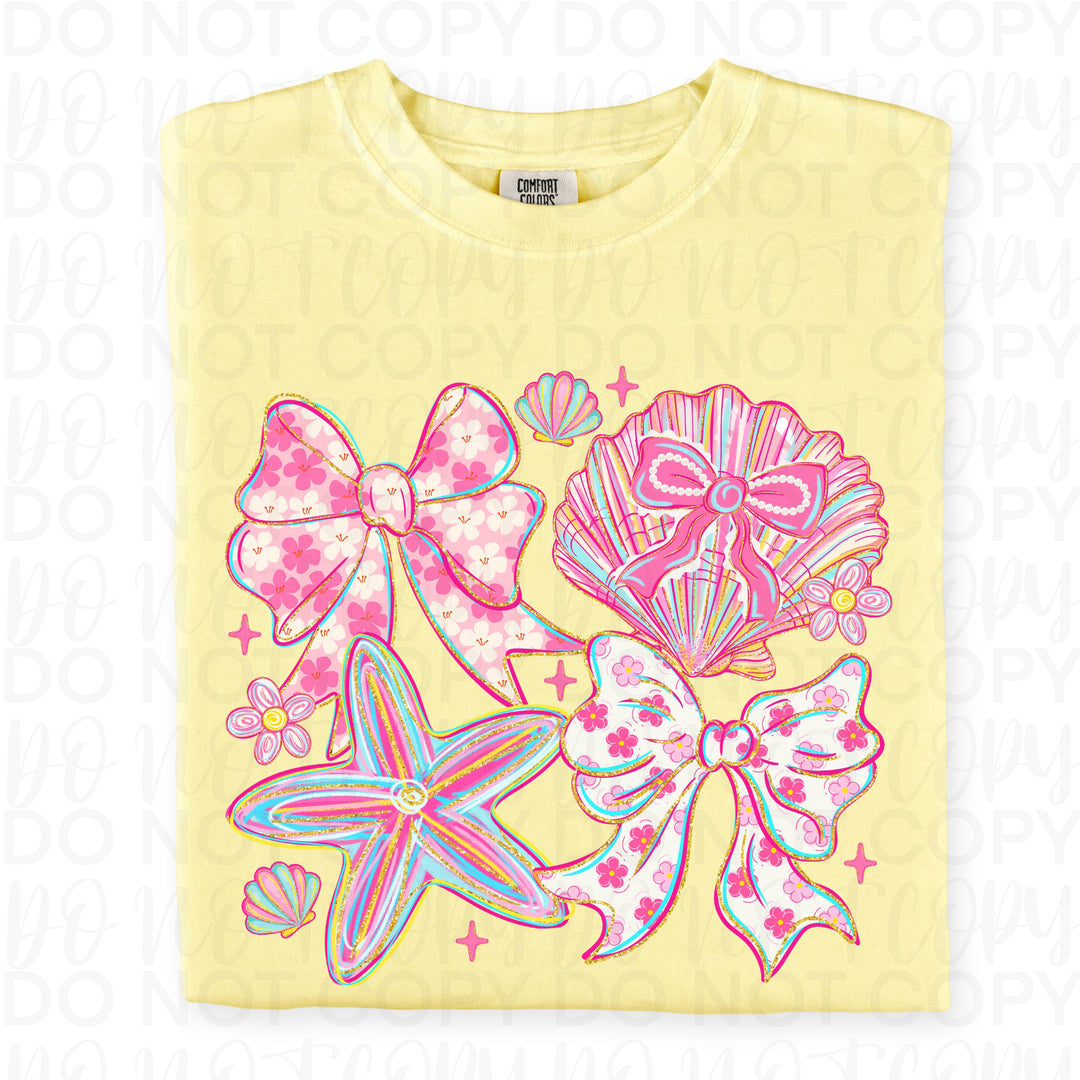 Coquette Beach DTF Print