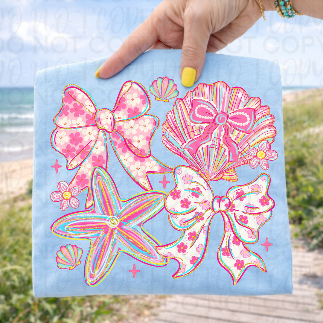 Coquette Beach DTF Print