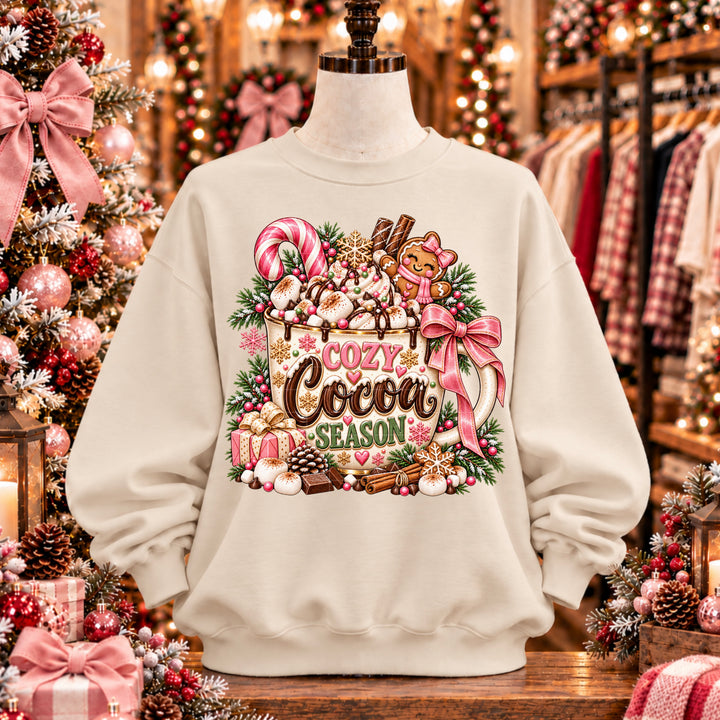 Cozy Cocoa Season DTF Print