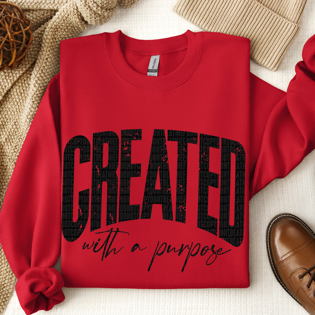 Created With A Purpose DTF Print