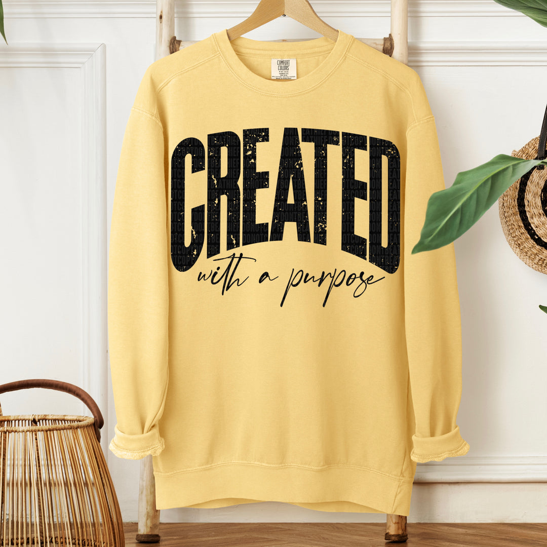 Created With A Purpose DTF Print