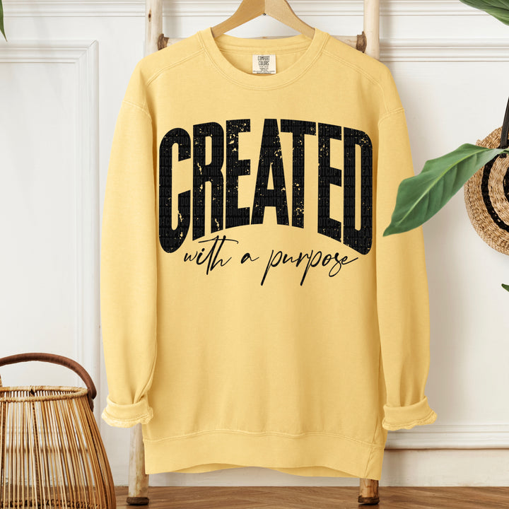 Created With A Purpose DTF Print
