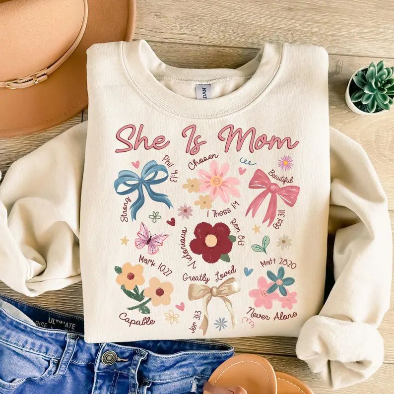 She Is Mom DTF Print