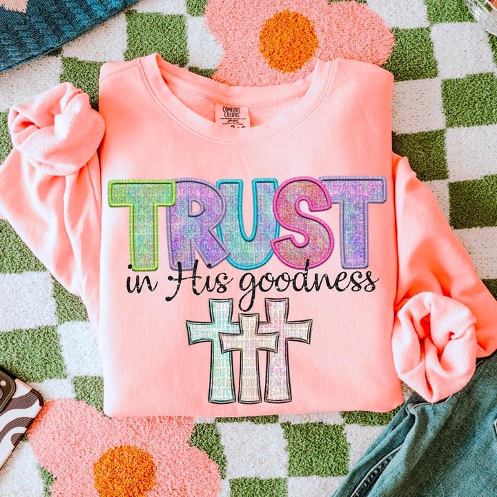 Trust In His Goodness DTF Print