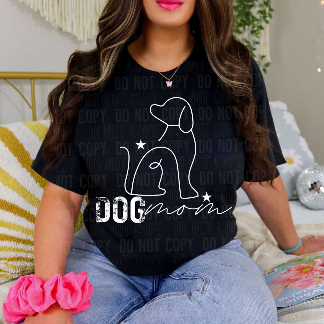 Dog Mom DTF Print