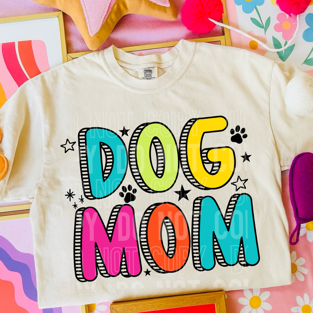 Dog Mom Doodle DTF Print