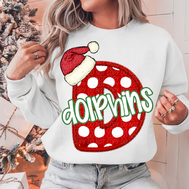 Christmas School Spirit YOUTH DTF Print