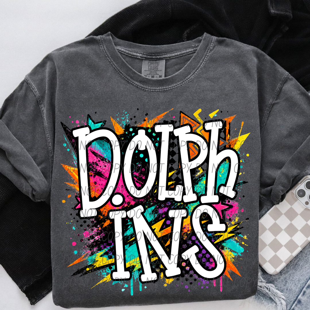 Totally Tubular Mascots DTF Print