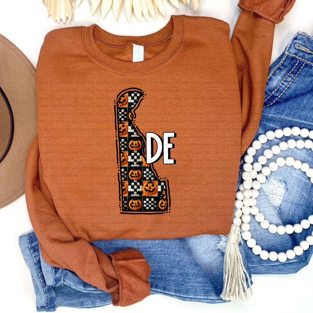 Halloween States DTF Print