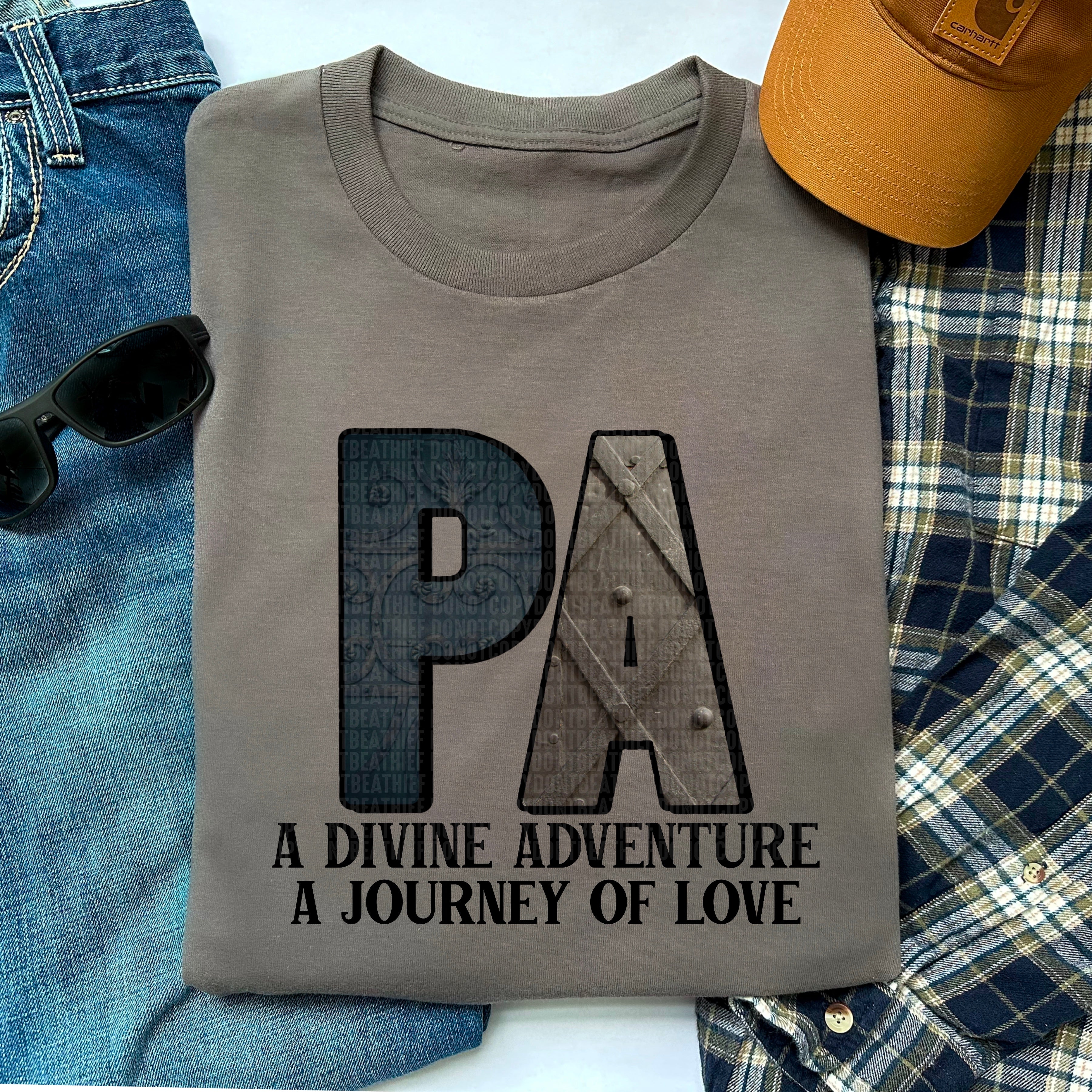 Divine Adventure Names DTF Print