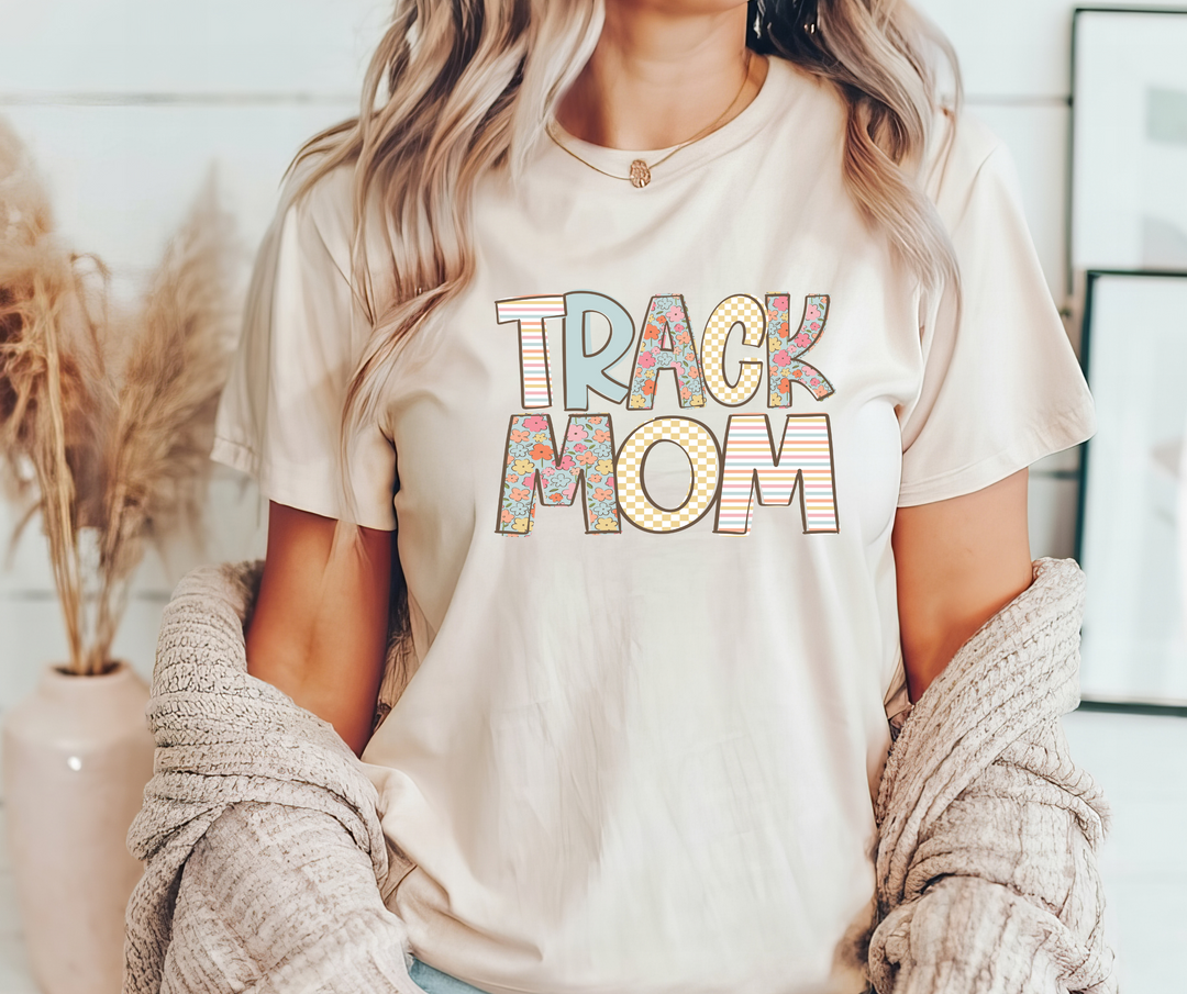 Track Mom Doodle Loo DTF Print