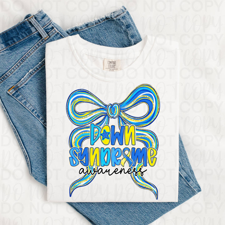 Down Syndrome Awareness DTF Print