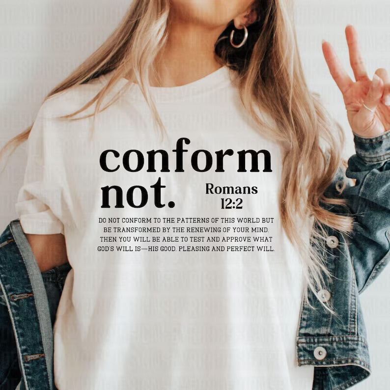 Conform Not Printed Tee