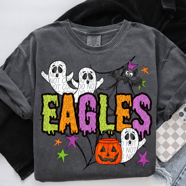 Halloween Mascots DTF Print