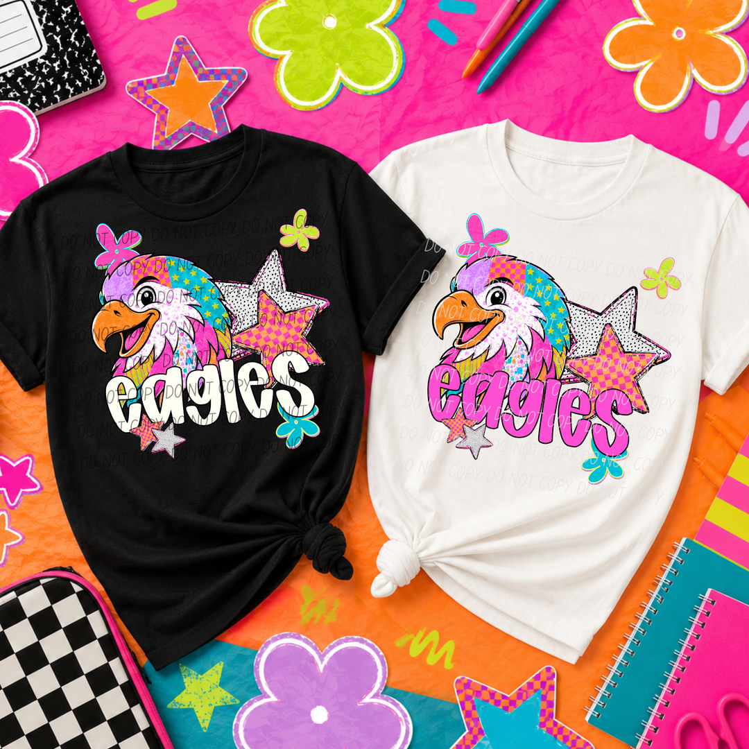 Pattern Pop Mascots DTF Print