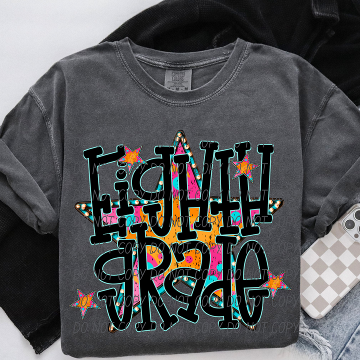 Walk of Fame Grades DTF Print