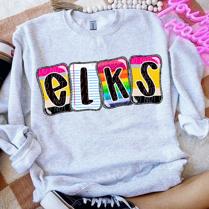 School Daze Mascots DTF Print