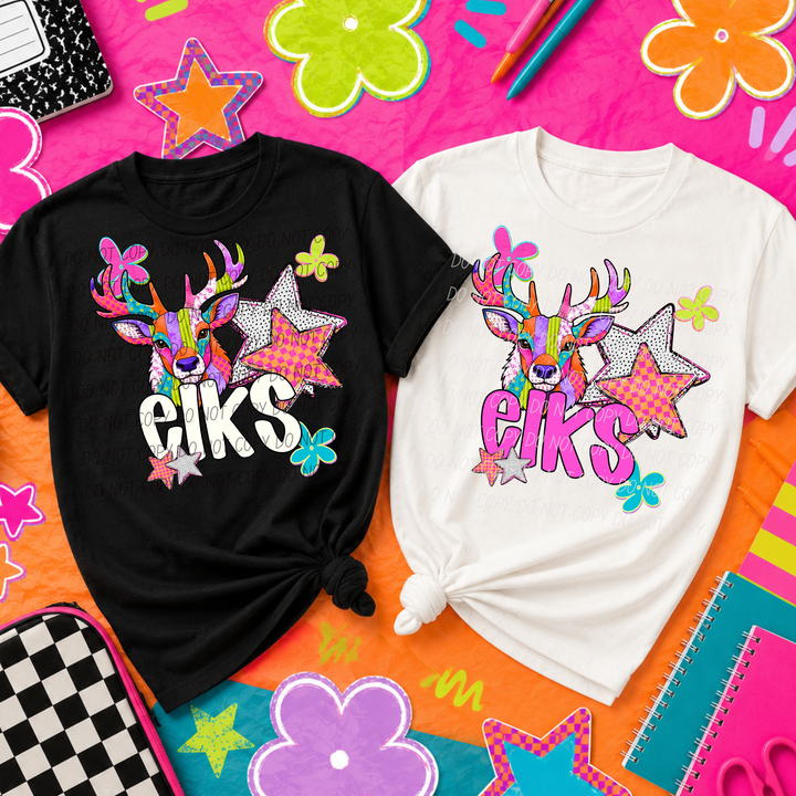 Pattern Pop Mascots DTF Print