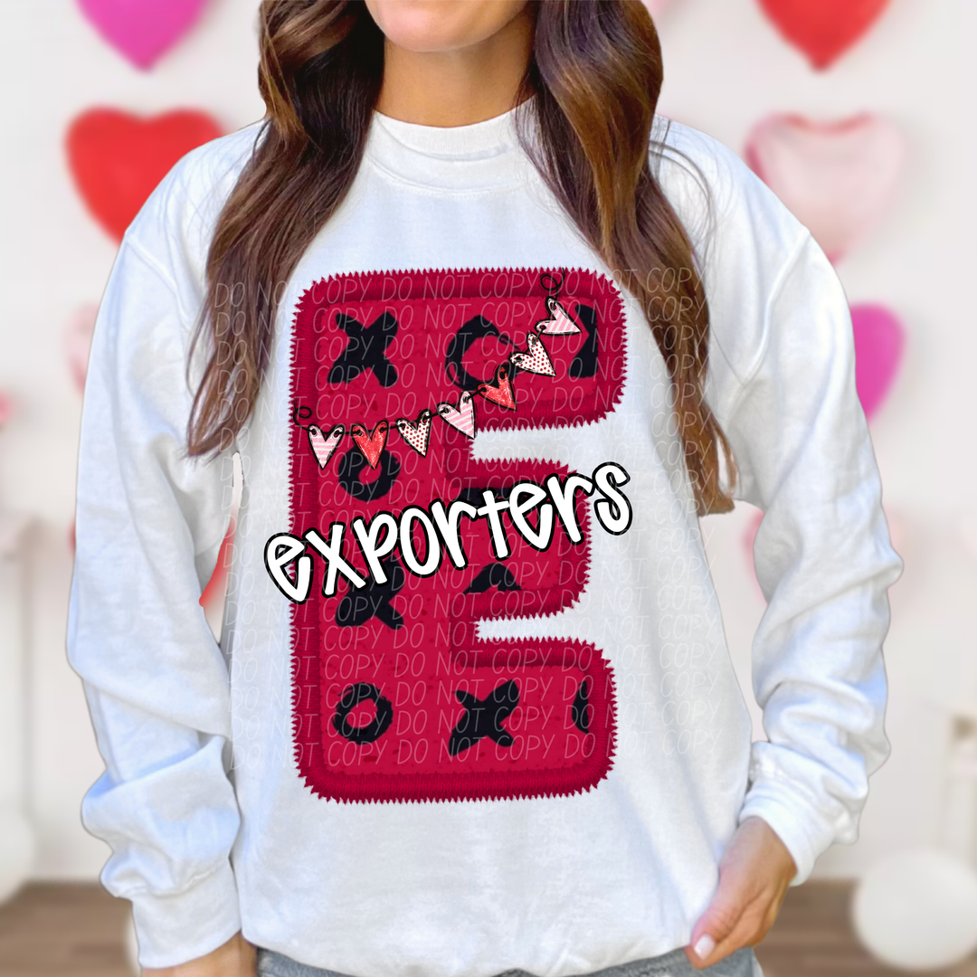 Valentines Day School Spirit C-F DTF Print