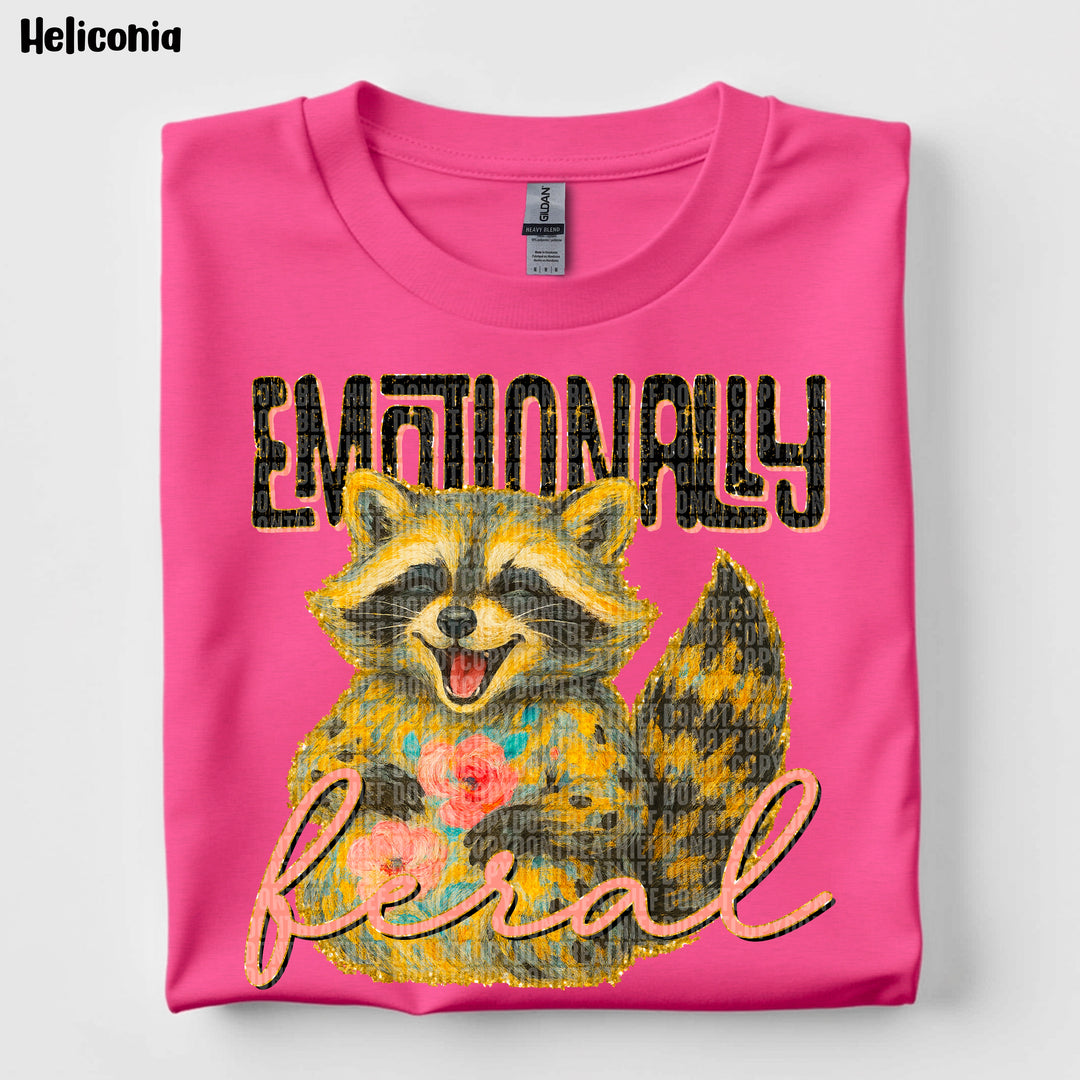 Emotionally Feral DTF Print