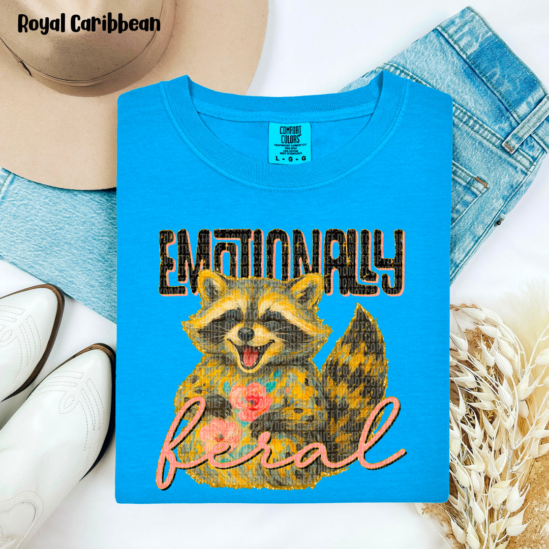 Emotionally Feral DTF Print