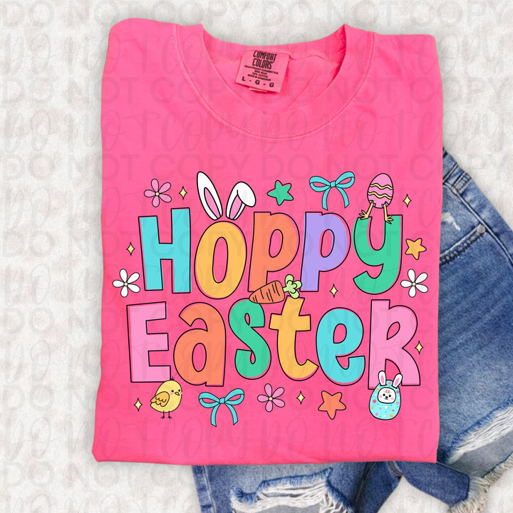 Hoppy Easter DTF Print