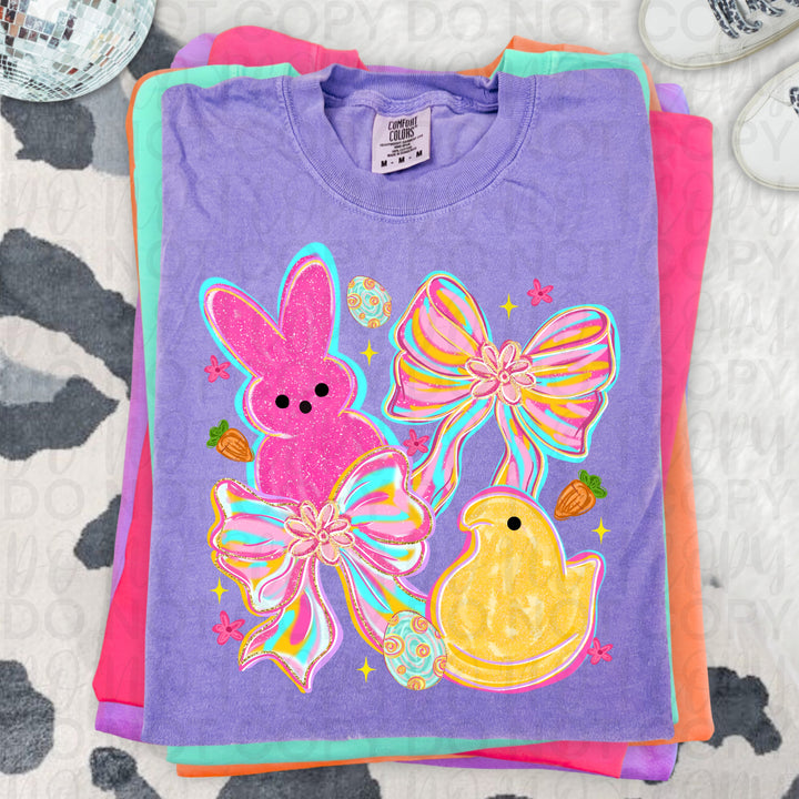 Coquette Easter Peeps DTF Print