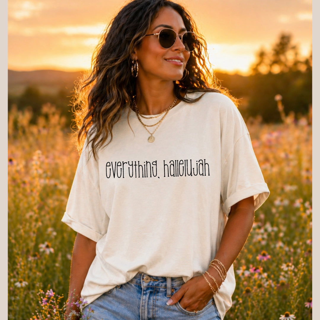 Everything Hallelujah DTF Print