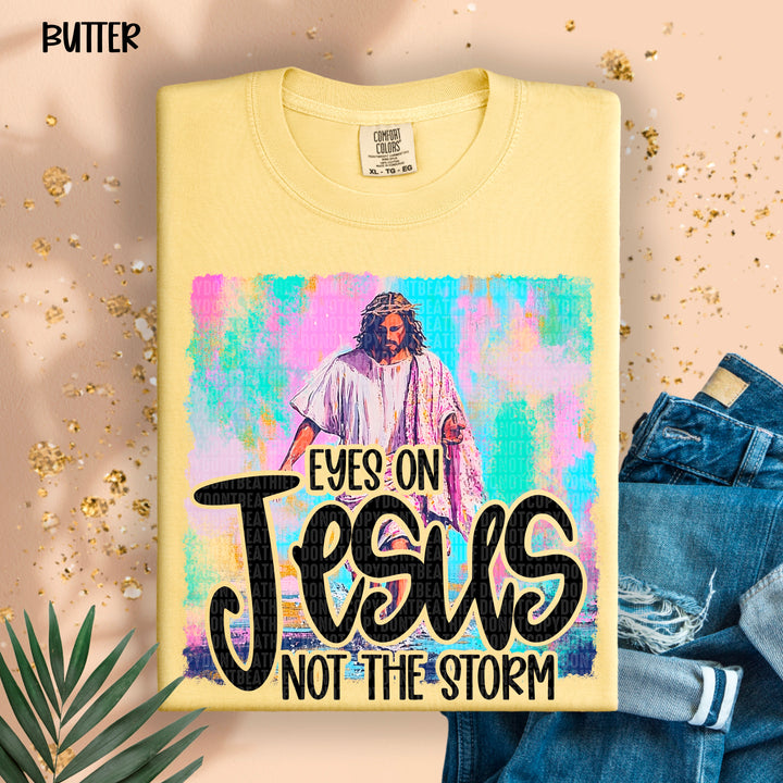Eyes On Jesus DTF Print
