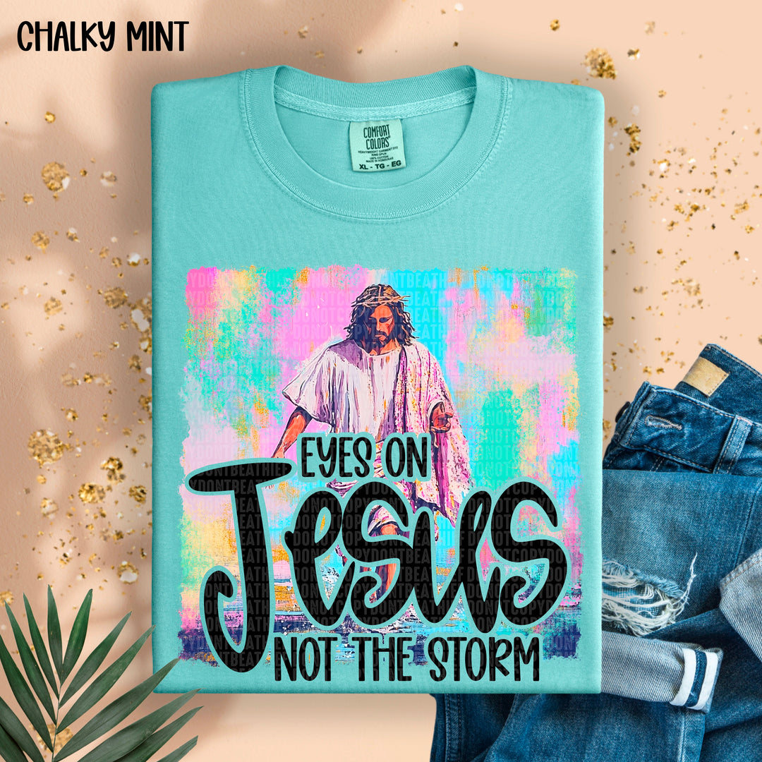 Eyes On Jesus DTF Print