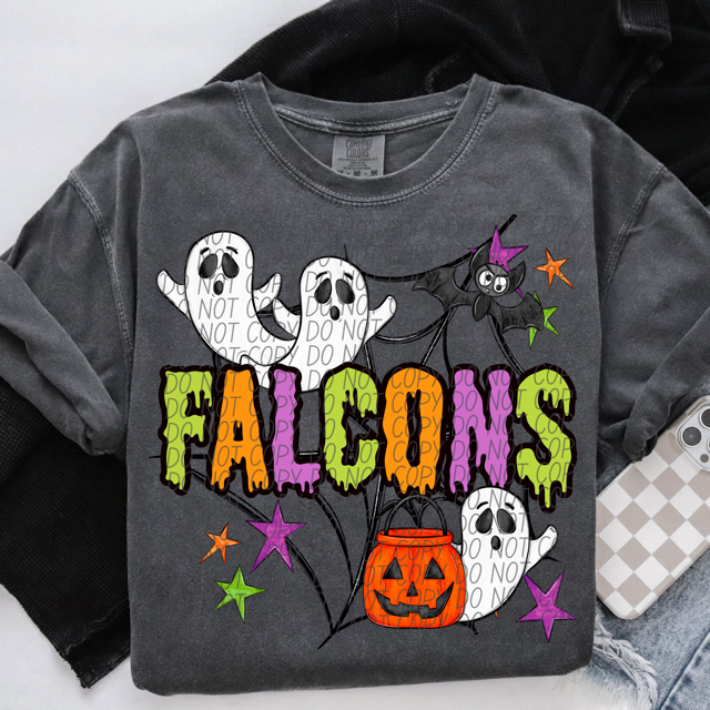 Halloween Mascots DTF Print
