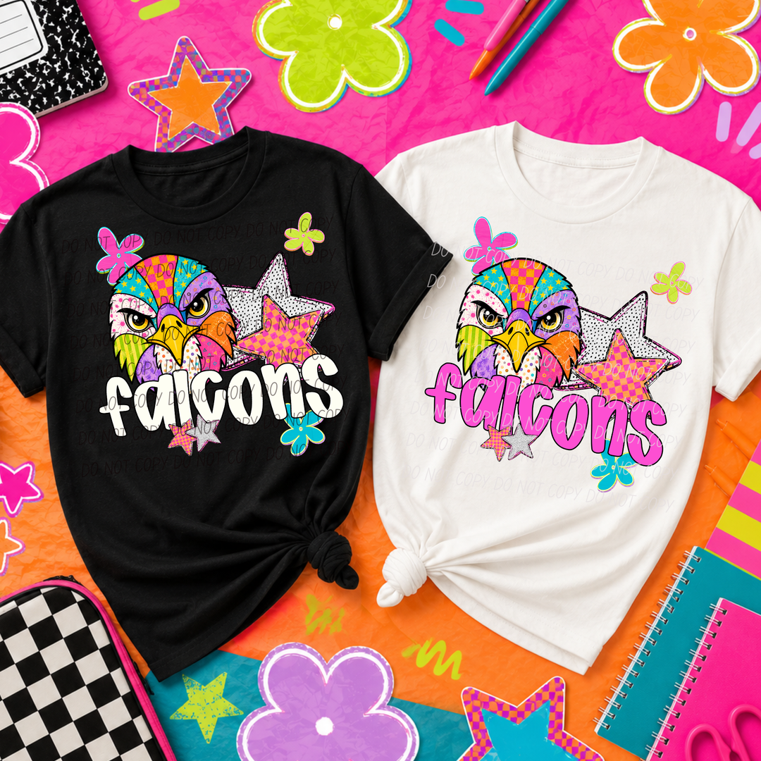 Pattern Pop Mascots DTF Print